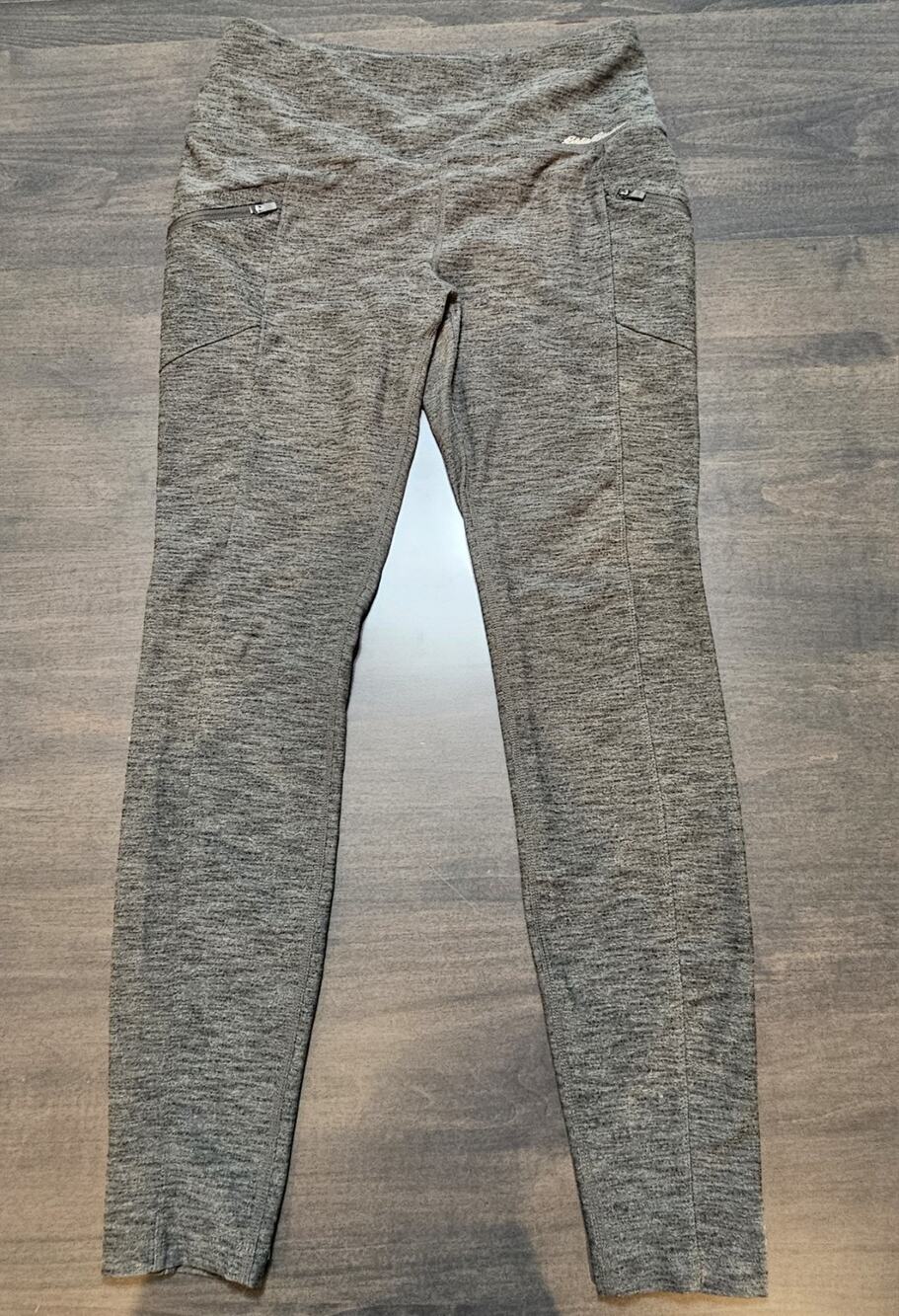 Eddie Bauer Green Leggings Women's Sz Medium Yoga Trekking Overlanding